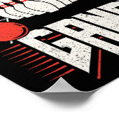 Poster Équipe de bowling pins grève Gutter Gang (Coin)