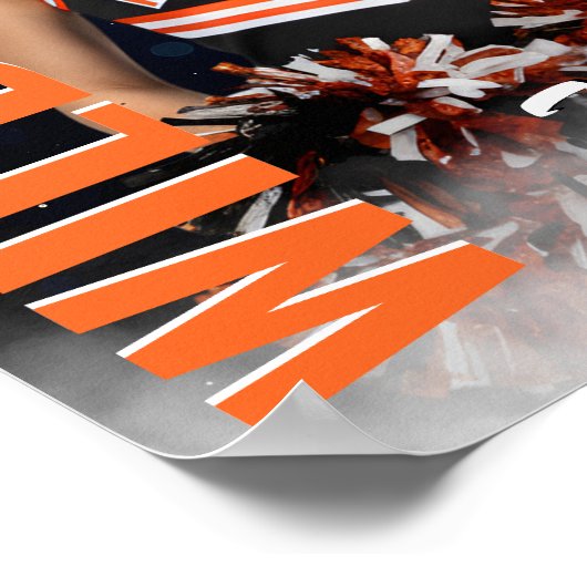 Poster Équipe de Cheerleaders Senior, Soirée de la Star,  (Coin)