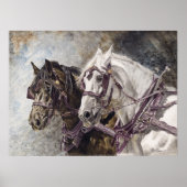 Poster Équipe de Cheval (Devant)