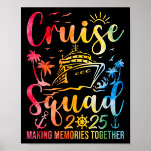 Poster Équipe de croisière 2025 Famille de jumelage de va