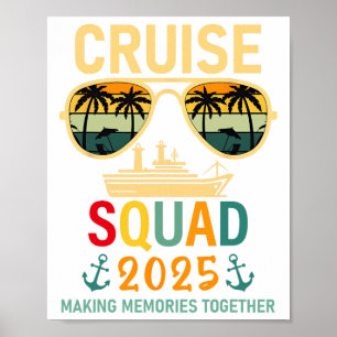 Poster Équipe de croisière 2025 Groupe familial correspon