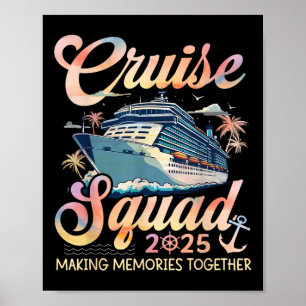 Poster Équipe de croisière 2025 Groupe familial correspon
