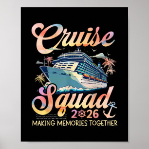 Poster Équipe de croisière 2026 Groupe familial correspon