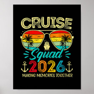 Poster Équipe de croisière 2026 Groupe familial correspon