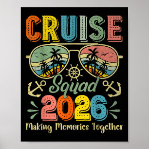 Poster Équipe de croisière 2026 Groupe familial correspon