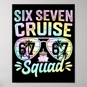 Poster Équipe de croisière 67 2025 Croisière Six Sept Mèm