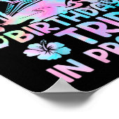 Poster Équipe de croisière d'anniversaire créant des souv (Coin)