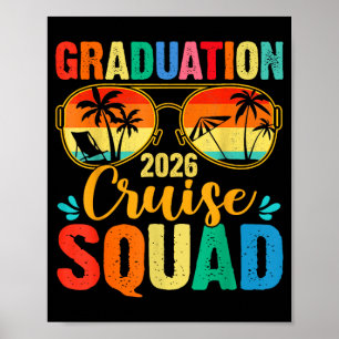 Poster Équipe de croisière de fin d'études 2026 famille c