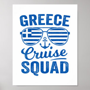 Poster Équipe de Croisière en Grèce 2025 Méditerranée Fam