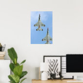 Poster Équipe de démonstration en vol de Thunderbirds (Bureau à domicile)