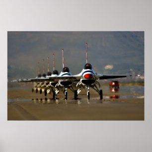 Poster Équipe de démonstration en vol de Thunderbirds