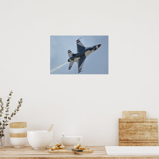 Poster Équipe de démonstration en vol de Thunderbirds (Cuisine)