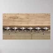 Poster Équipe de démonstration en vol de Thunderbirds (Devant)