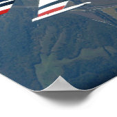 Poster Équipe de démonstration en vol de Thunderbirds (Coin)