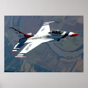 Poster Équipe de démonstration en vol de Thunderbirds