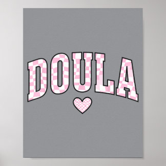Poster Équipe de doula infirmière pédiatrique RN Vie infi