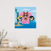 Poster Équipe de filles Powerpuff stupéfiant (Cuisine)