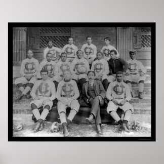 Poster Équipe de football de l'Université Claflin, SC 189