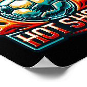 Poster Équipe de football Hot Shots (Coin)