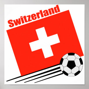 Poster Équipe de football suisse