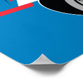 Poster Équipe de football USA de l'équipe de BUGS BUNNY™ (Coin)