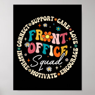 Poster Équipe de Front Office Retour à l'école Premier Jo