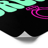 Poster Équipe de Je Dis Oui Mariée Enterrement de Vie de  (Coin)