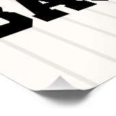 Poster Équipe de joueurs de baseball rétro personnalisés  (Coin)