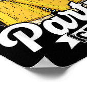 Poster Équipe de la partie de baccalauréat Groom Bride Ba (Coin)