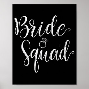 Poster Équipe de mariée Mariage équipe de mariée Bachelor