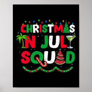Poster Équipe de Noël en Juillet Drôle d'Été Xmas 1