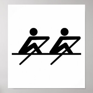 Poster Équipe de pagaie