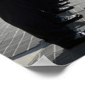 Poster Équipe de perceuse silencieuse de la Garde côtière (Coin)