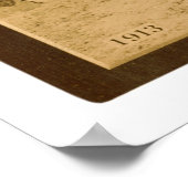 Poster Équipe de Philadelphie Phillies 1913 (Coin)