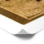 Poster Équipe de Pittsburgh Pirates 1913 (Coin)