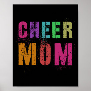 Poster Équipe de pom-pom girls Cheer Mom Squad