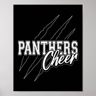 Poster Équipe de pom-pom girls Panthers Cheer Back To Sch