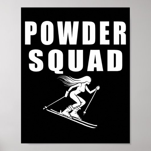 Poster Équipe de poudre (Devant)