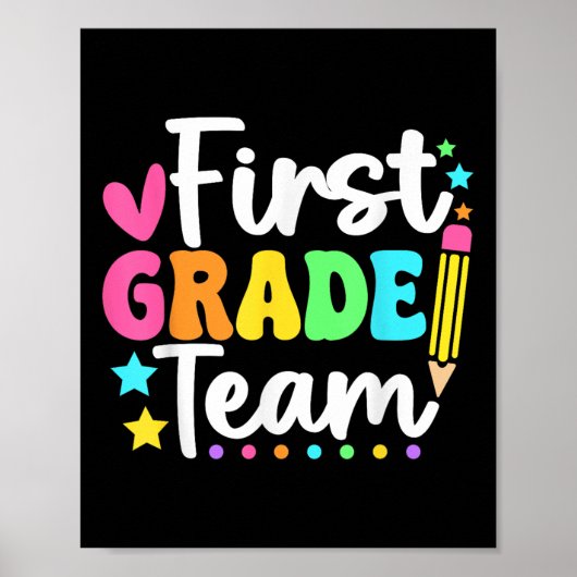 Poster Équipe de première année de retour à l'école Ensei (Devant)