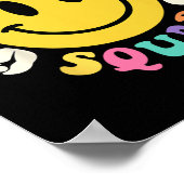 Poster Équipe de primaire Retourner à l'école 4e année En (Coin)