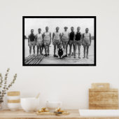 Poster Équipe de remorquage de l'Université de Pennsylvan (Cuisine)