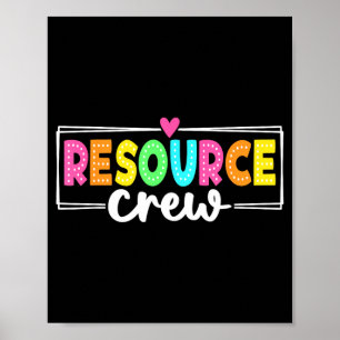 Poster Équipe de ressources enseignants élèves rentrée sc