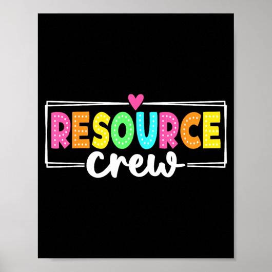Poster Équipe de ressources enseignants élèves rentrée sc (Devant)
