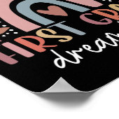 Poster Équipe De Rêve De Niveau Secondaire Enseignants En (Coin)