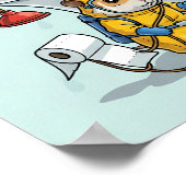 Poster Équipe de Rinçage d'Urgence (Coin)