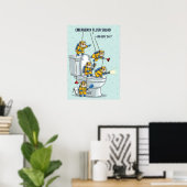 Poster Équipe de Rinçage d'Urgence (Bureau à domicile)