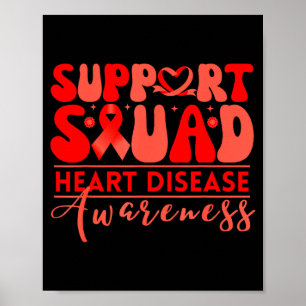 Poster Équipe de soutien à la santé cardiaque sensibilisa