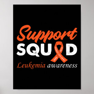 Poster Équipe de soutien à la sensibilisation à la leucém
