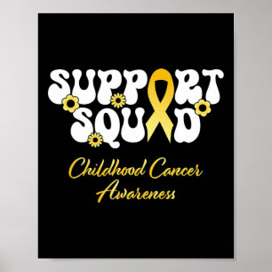 Poster Équipe de soutien au cancer de l'enfant Cancer de