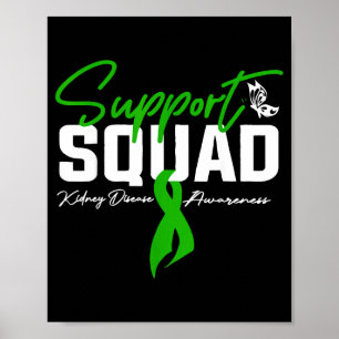 Poster Équipe de soutien mois de sensibilisation à la mal